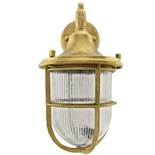Elbe Brass Bulkhead Wall Sconce Outdoor Indoor lamp Light Marine Wall lamp Industrial Vintage LED - BrooTzo